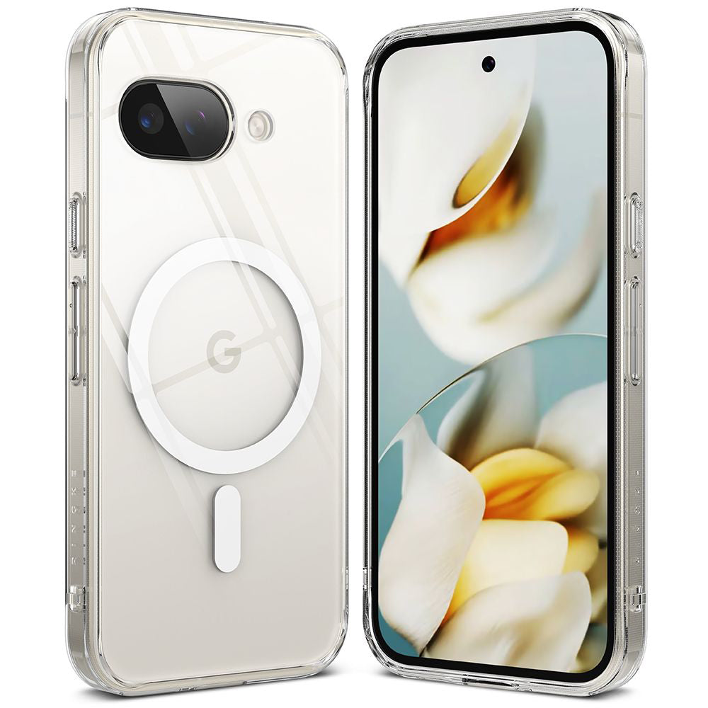 Coque MagSafe pour Google Pixel 9a, Ringke, Fusion, Transparente