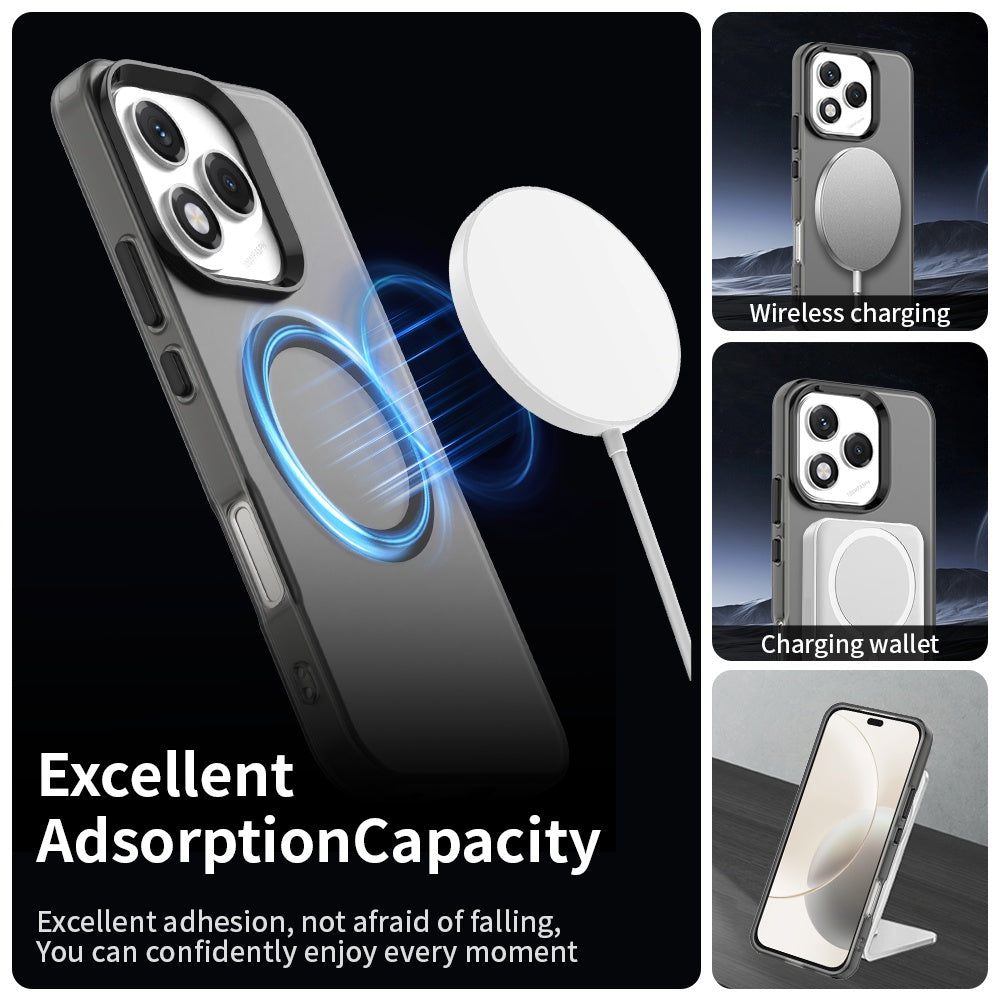 Coque MagSafe pour Honor 400 Lite, Techsuit, CandyCase, Noire