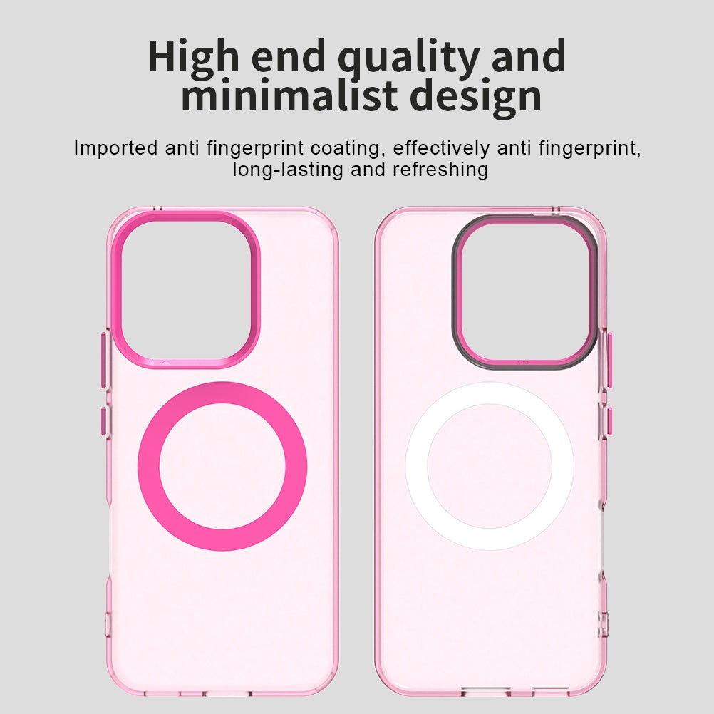 Coque MagSafe pour Honor 400 Lite, Techsuit, CandyCase, Rose