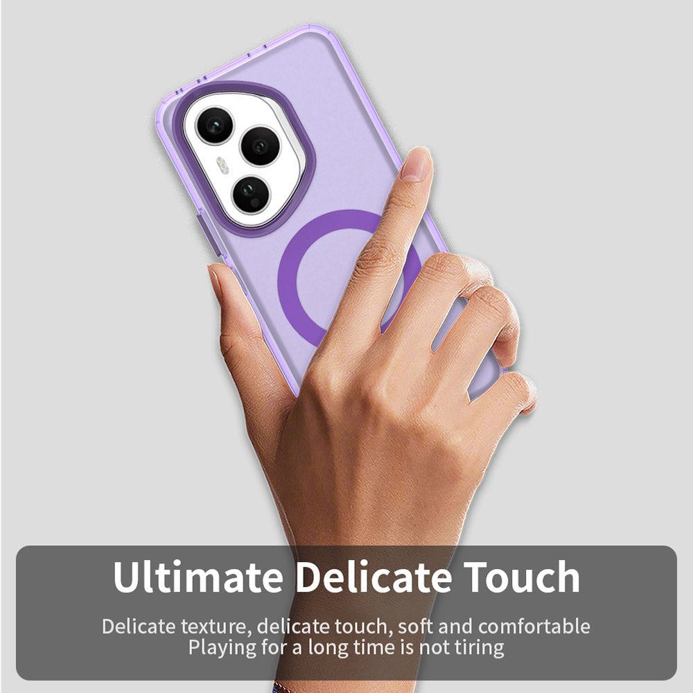 Coque MagSafe pour Honor 400 Pro, Techsuit, CandyCase, Violet