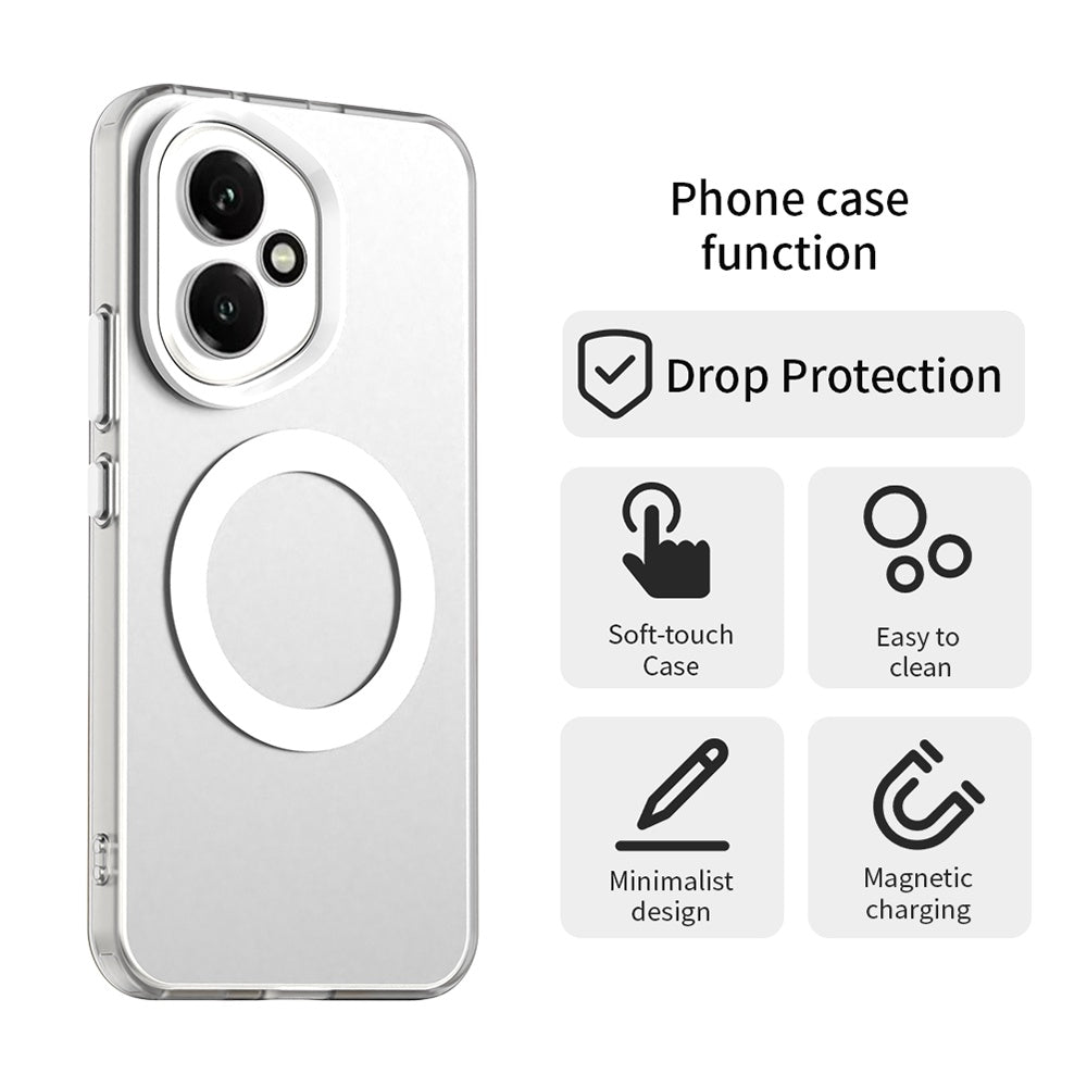 Coque MagSafe pour Honor 400, Techsuit, CandyCase, Blanche