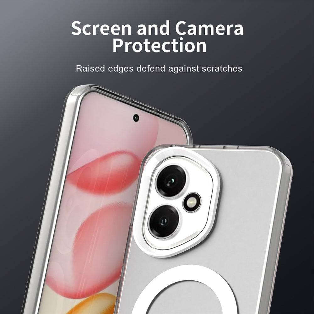 Coque MagSafe pour Honor 400, Techsuit, CandyCase, Blanche