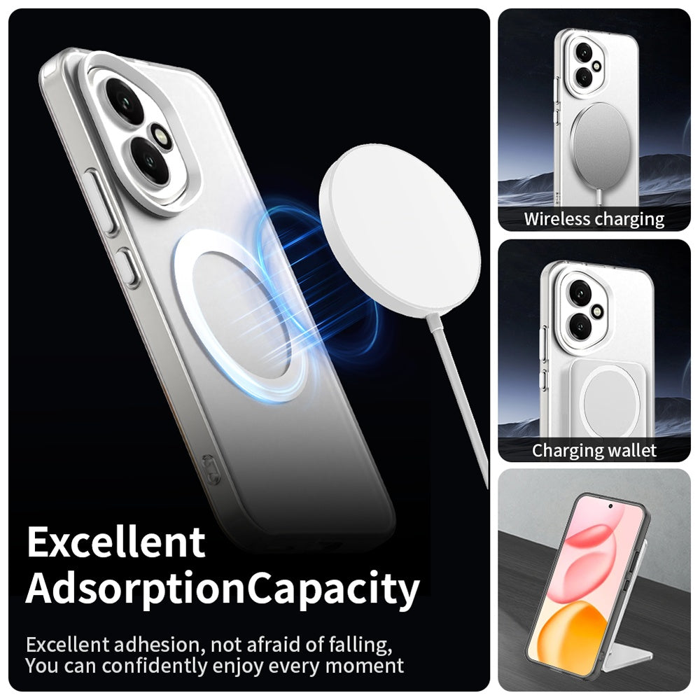 Coque MagSafe pour Honor 400, Techsuit, CandyCase, Blanche