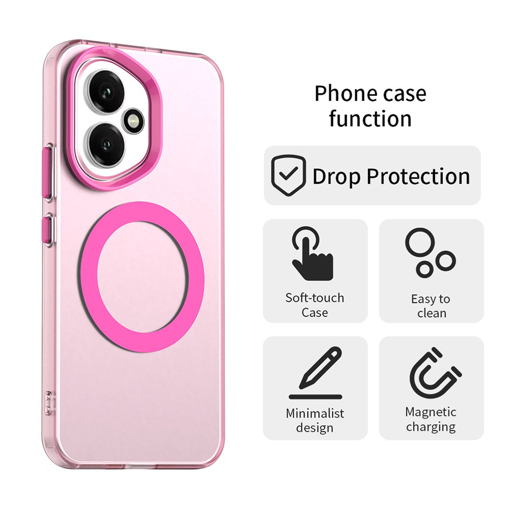 Coque MagSafe pour Honor 400, Techsuit, CandyCase, Rose