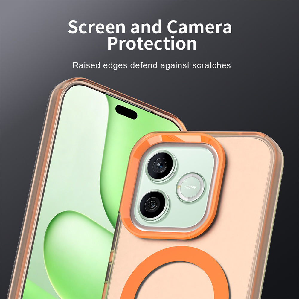 Coque MagSafe pour Honor 600 Pro / 600, Techsuit, CandyCase, Orange