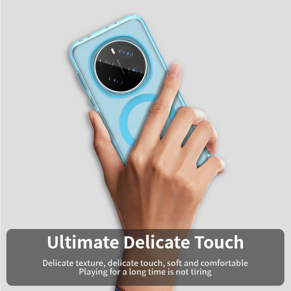 Coque MagSafe pour Honor Magic7 Pro, Techsuit, CandyCase, Bleue