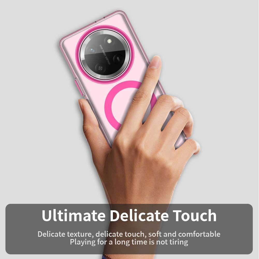 Coque MagSafe pour Honor X9c / Magic7 Lite, Techsuit, CandyCase, Rose