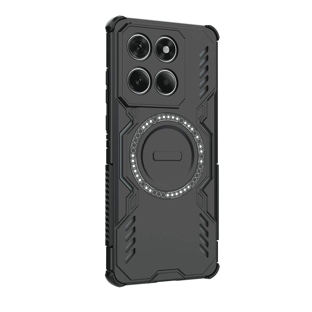 Coque MagSafe pour Motorola Edge 60 Fusion / Edge 60, Techsuit, ArmorMag, Noire