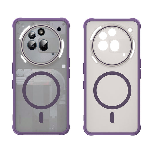 Coque MagSafe pour Nothing Phone (3a) Pro, Techsuit, HaloFrost II, Violet