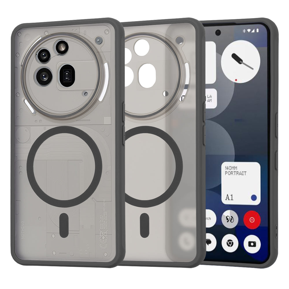 Coque MagSafe pour Nothing Phone (3a) Pro, Techsuit, HaloFrost, Fumurie