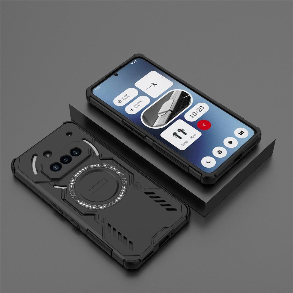 Coque MagSafe pour Nothing Phone (3a), Techsuit, ArmorMag, Noire