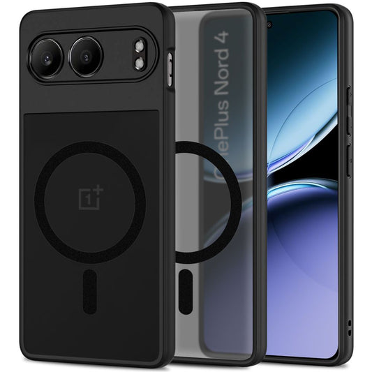 Étui MagSafe pour OnePlus Nord 4, Tech-Protect, Magmat, noir