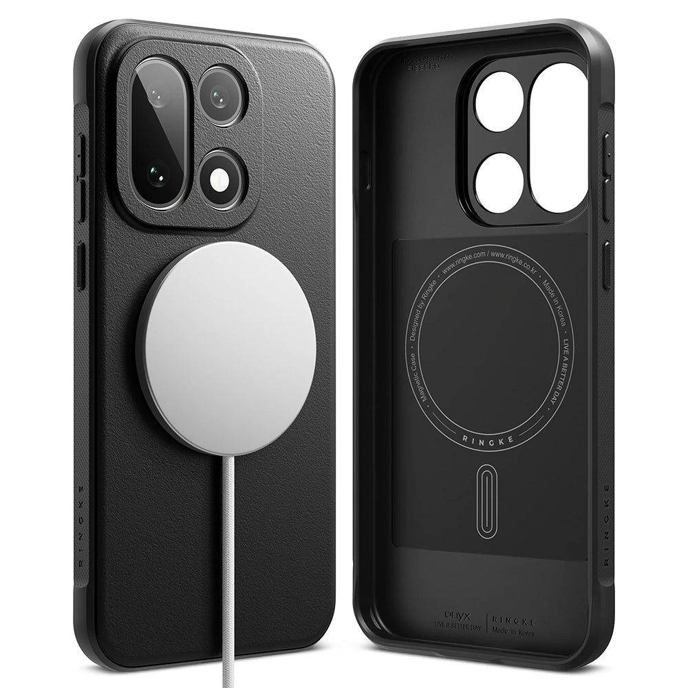 Coque MagSafe pour OnePlus 15, Ringke, Onyx, Noire