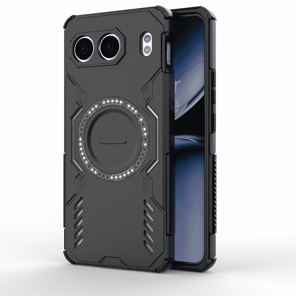 Coque MagSafe pour OnePlus Nord 4, Techsuit, ArmorMag, Noire