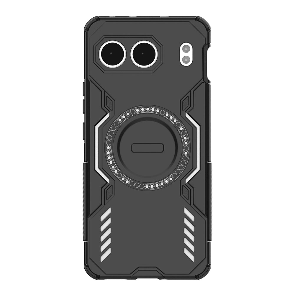 Coque MagSafe pour OnePlus Nord 4, Techsuit, ArmorMag, Noire