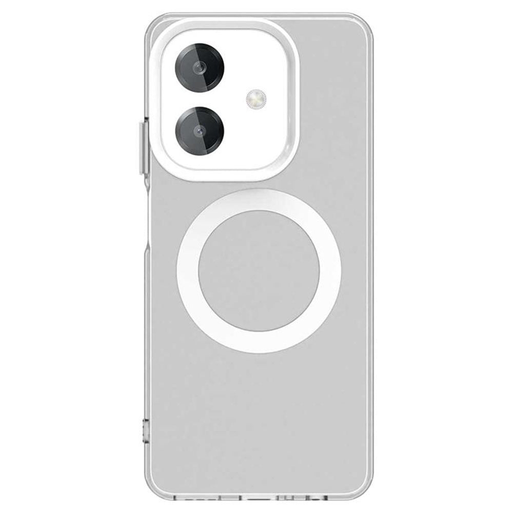 Coque MagSafe pour Oppo A3 4G / A3 5G, Techsuit, CandyCase, Blanche