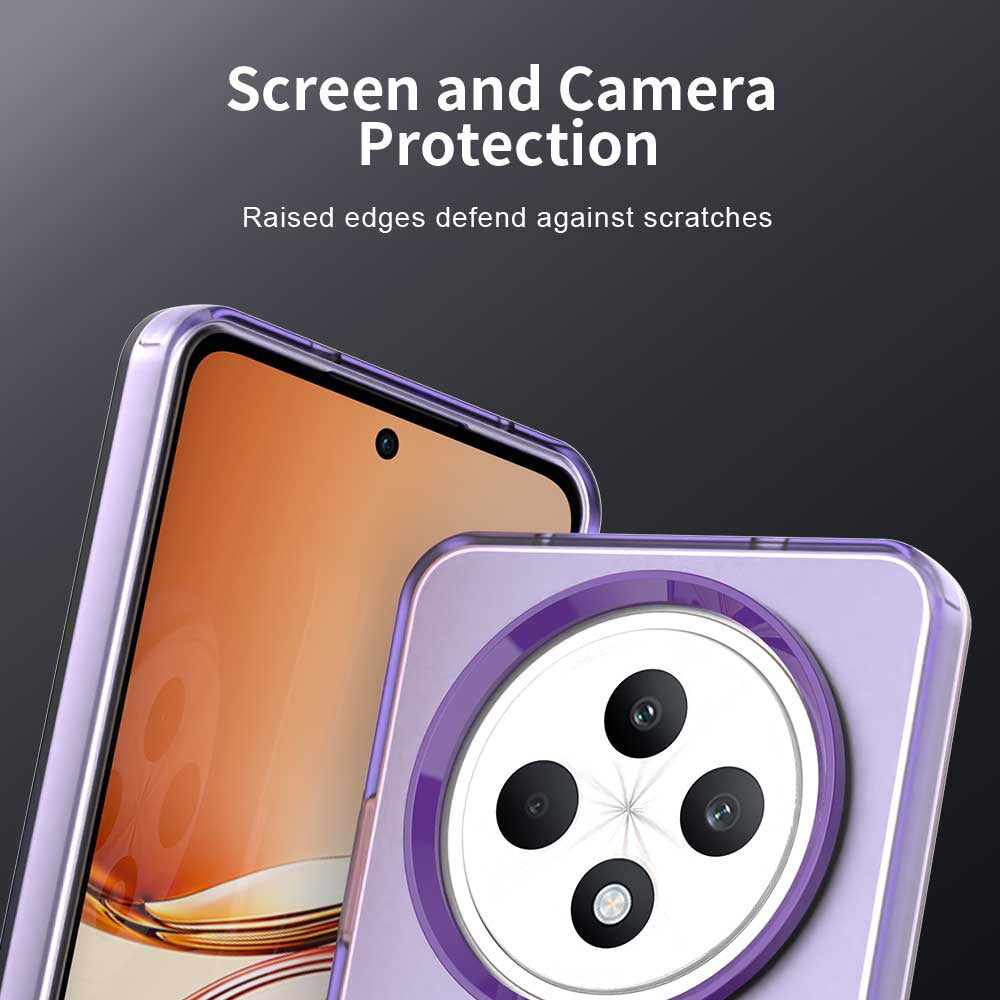 Coque MagSafe pour Oppo A3 4G / A3 5G, Techsuit, CandyCase, Violet