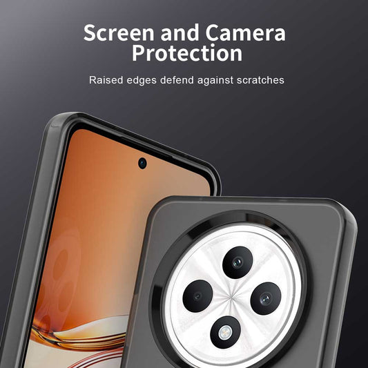 Coque MagSafe pour Oppo Reno12 FS 5G / Reno12 FS 4G / Reno12 F 4G, Techsuit, CandyCase, Noire