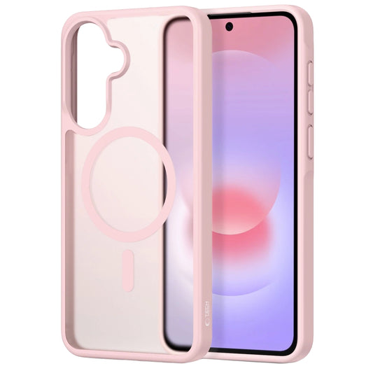 Coque MagSafe pour Samsung Galaxy A37 5G / A56 A566 / A36 A366, Tech-Protect, Magmat, Rose Mat