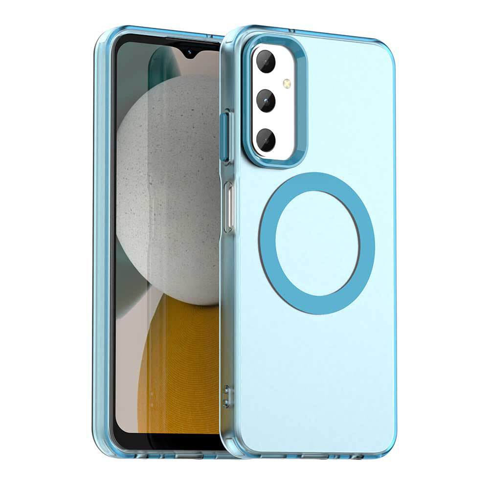 Coque MagSafe pour Samsung Galaxy A05s A057, Techsuit, CandyCase, Bleue