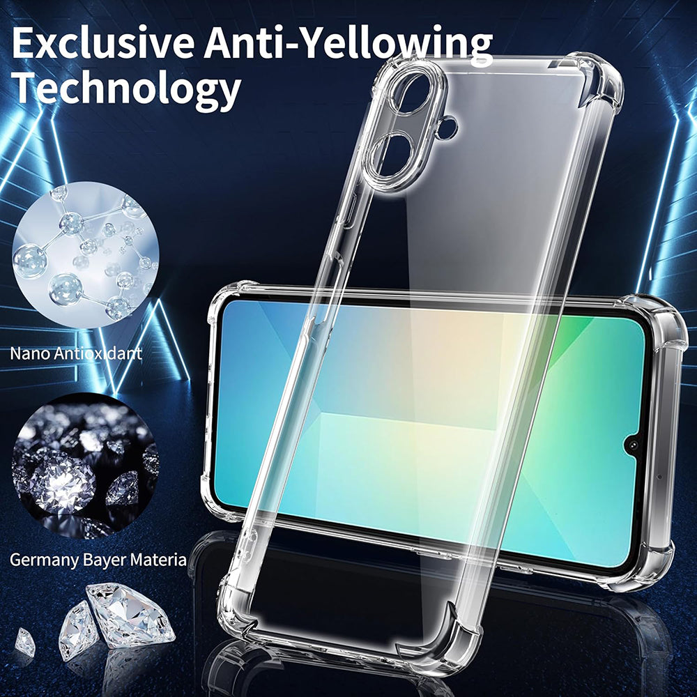 Coque MagSafe pour Samsung Galaxy A07 4G A075, Techsuit, Antichoc, Transparente