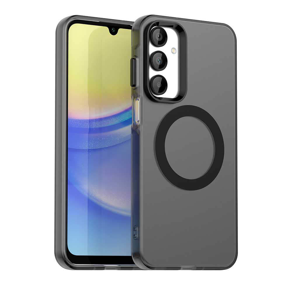 Coque MagSafe pour Samsung Galaxy A16 5G A166 / A16 4G A165, Techsuit, CandyCase, Noire