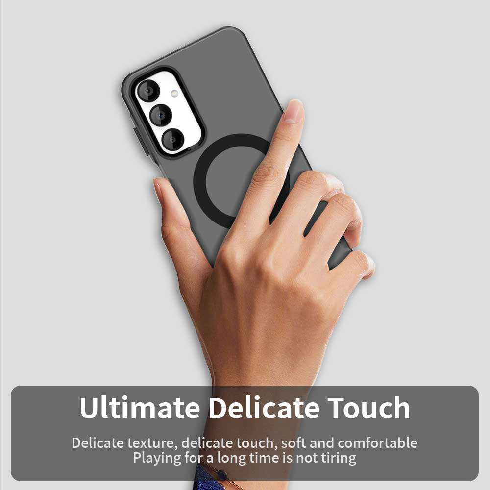 Coque MagSafe pour Samsung Galaxy A16 5G A166 / A16 4G A165, Techsuit, CandyCase, Noire