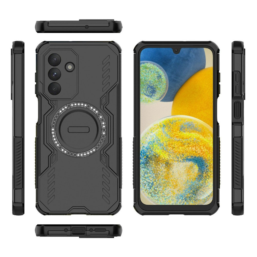 Coque MagSafe pour Samsung Galaxy A26 A266, Techsuit, ArmorMag, Noire