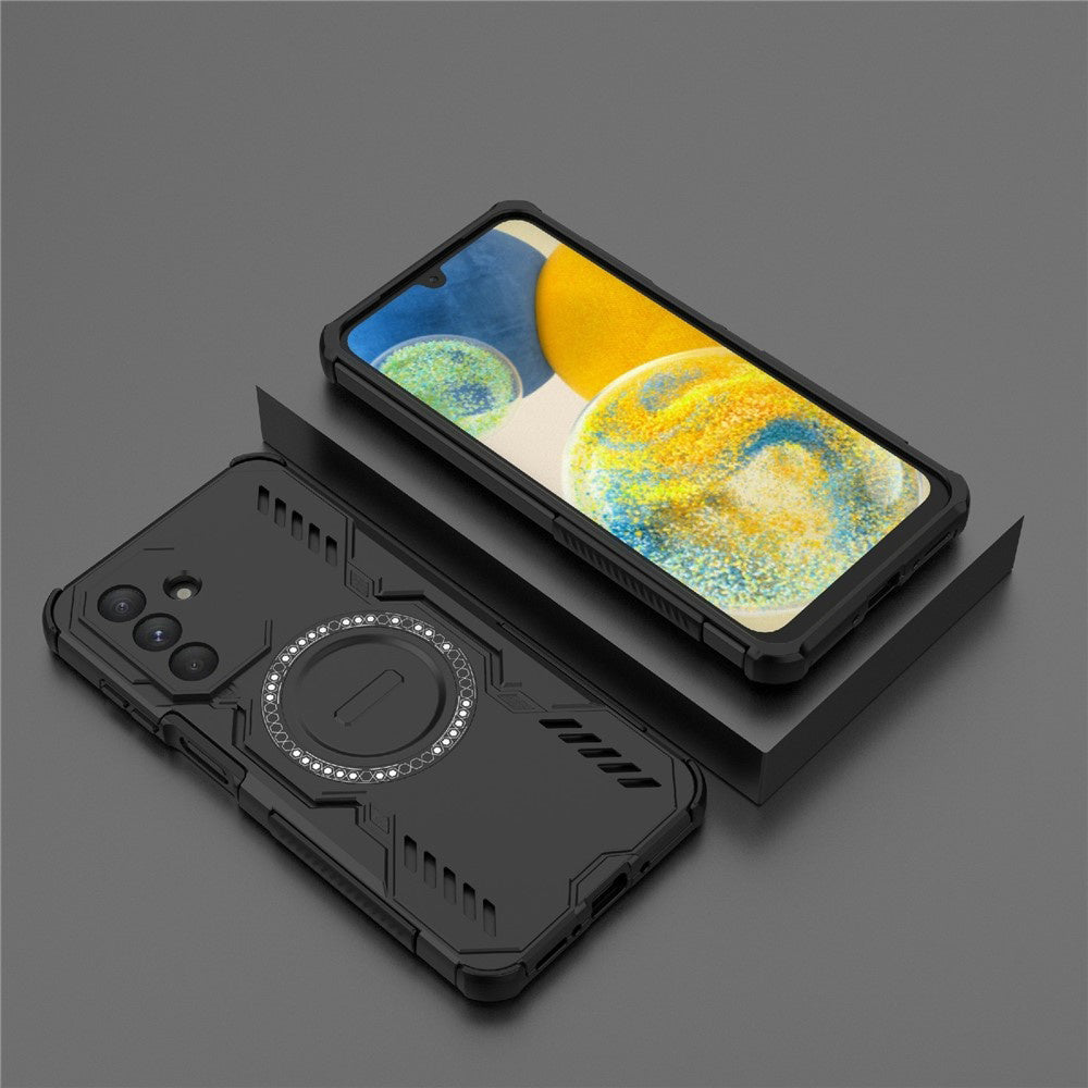 Coque MagSafe pour Samsung Galaxy A26 A266, Techsuit, ArmorMag, Noire