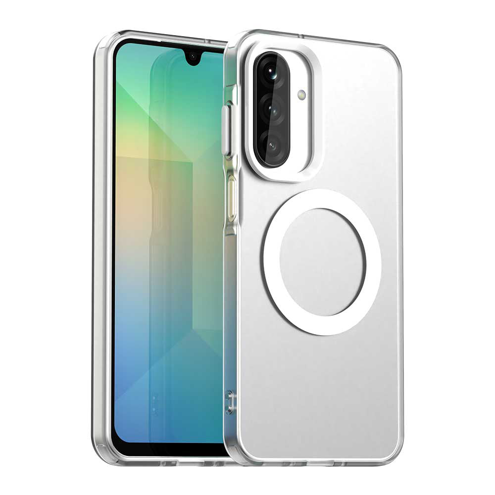 Coque MagSafe pour Samsung Galaxy A26 A266, Techsuit, CandyCase, Blanche