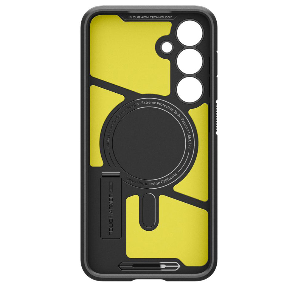 Coque MagSafe pour Samsung Galaxy S24 FE S721, Spigen, Tough Armor, Noire ACS08625