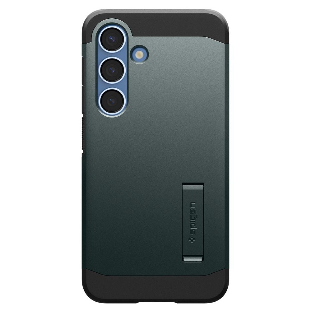 Coque MagSafe pour Samsung Galaxy S25+ S936, Spigen, Tough Armor, Vert ACS08989