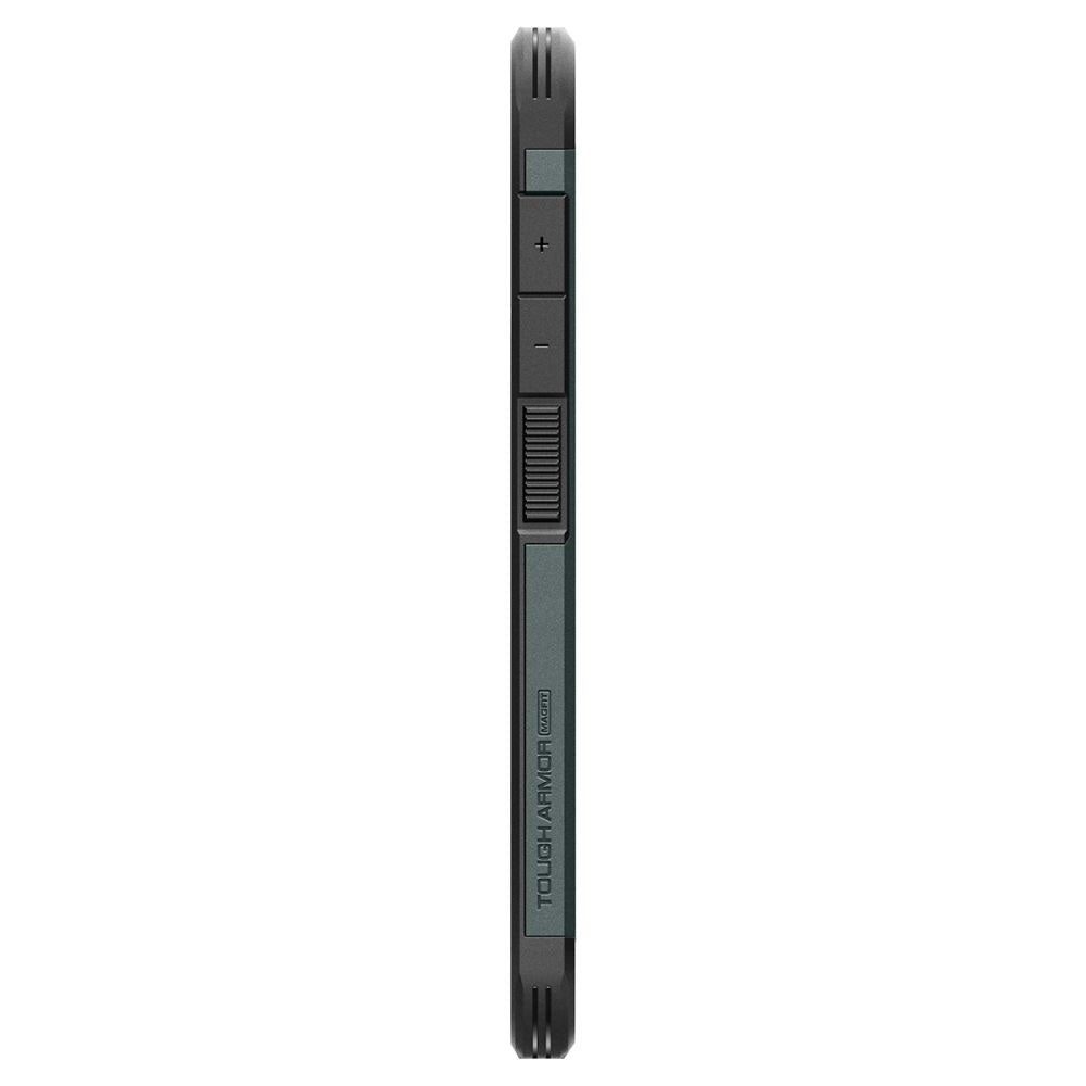 Coque MagSafe pour Samsung Galaxy S25+ S936, Spigen, Tough Armor, Vert ACS08989