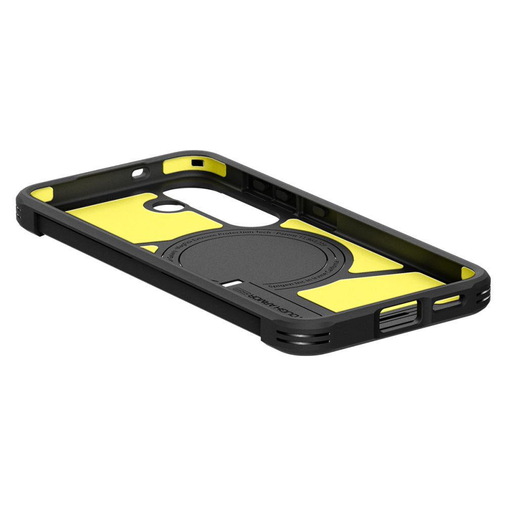Coque MagSafe pour Samsung Galaxy S25+ S936, Spigen, Tough Armor, Vert ACS08989