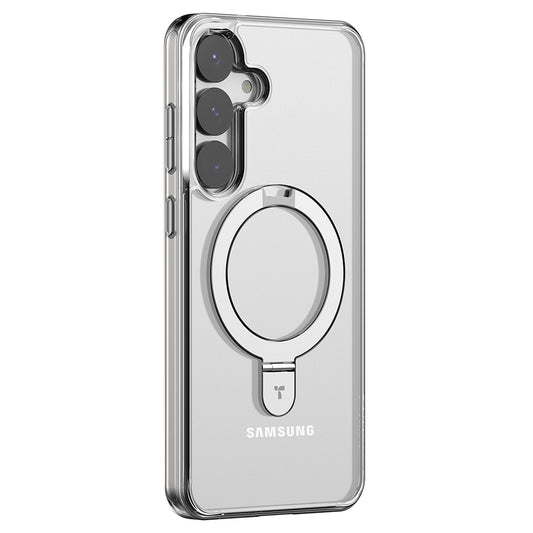 MagSafe Case for Samsung Galaxy S25+ S936, Torras, Ostand, Transparent