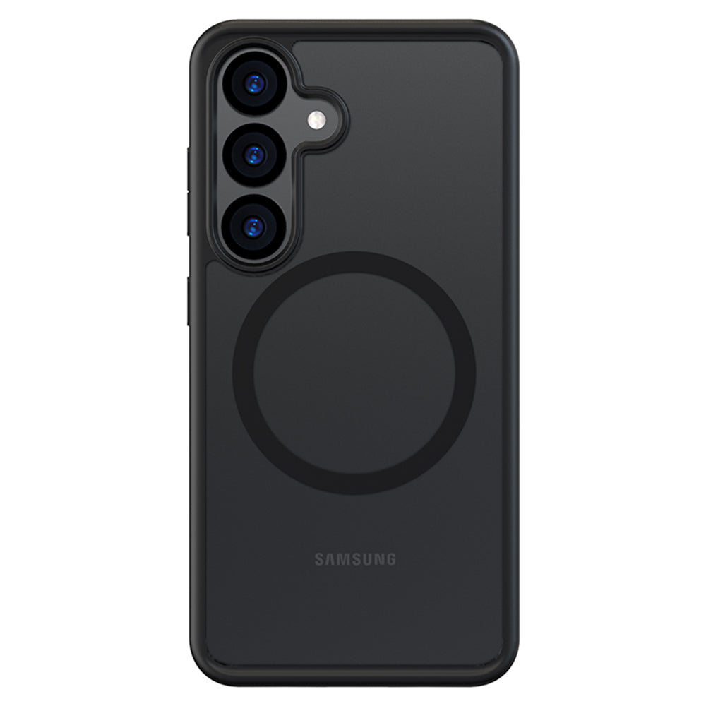 Coque MagSafe pour Samsung Galaxy S25 S931, Torras, Guardian, Noire