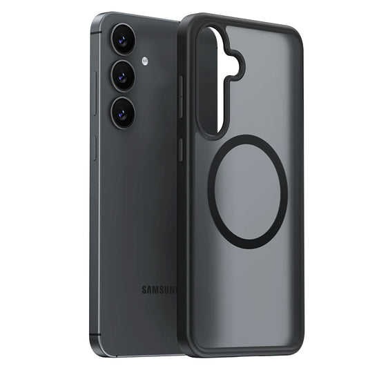 MagSafe Case for Samsung Galaxy S25 S931, Torras, Guardian, Black