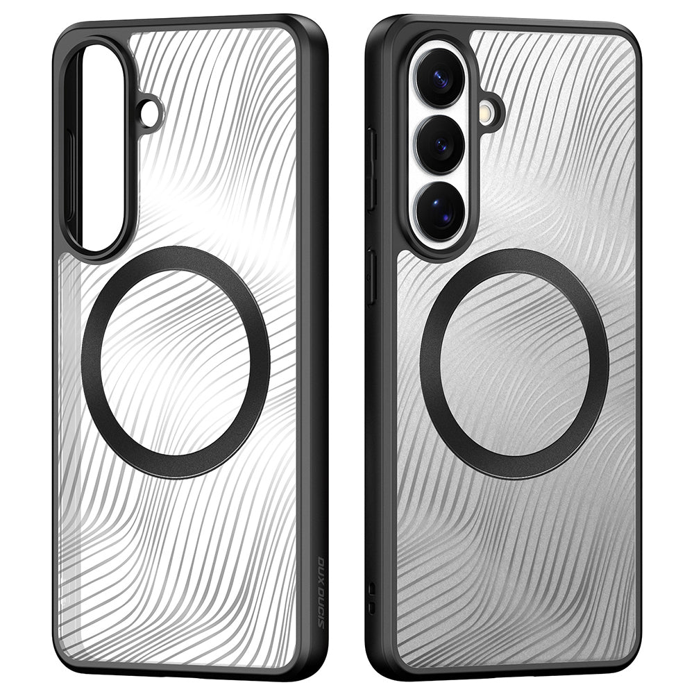 Coque MagSafe pour Samsung Galaxy S26 Plus S947, DUX DUCIS, Aimo, Noire