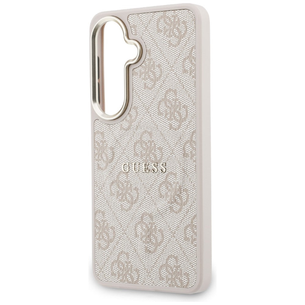 MagSafe Case for Samsung Galaxy S26 Plus S947, Guess, 4G Embossed Ring, Pink