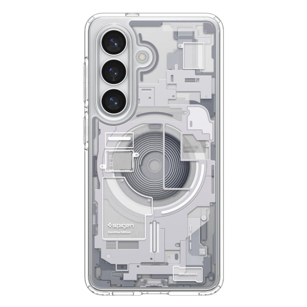 Coque MagSafe pour Samsung Galaxy S26 Plus S947, Spigen, Ultra Hybrid Zero One, Blanche ACS10712