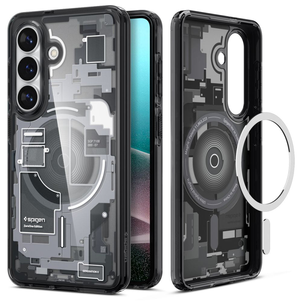 MagSafe Case for Samsung Galaxy S26 Plus S947, Spigen, Ultra Hybrid Zero One, Black ACS10711