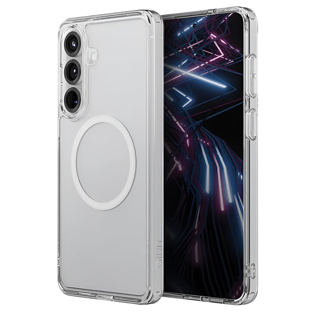 Coque MagSafe pour Samsung Galaxy S26 Plus S947, UNIQ, LifePro Xtreme MagClick, Transparente