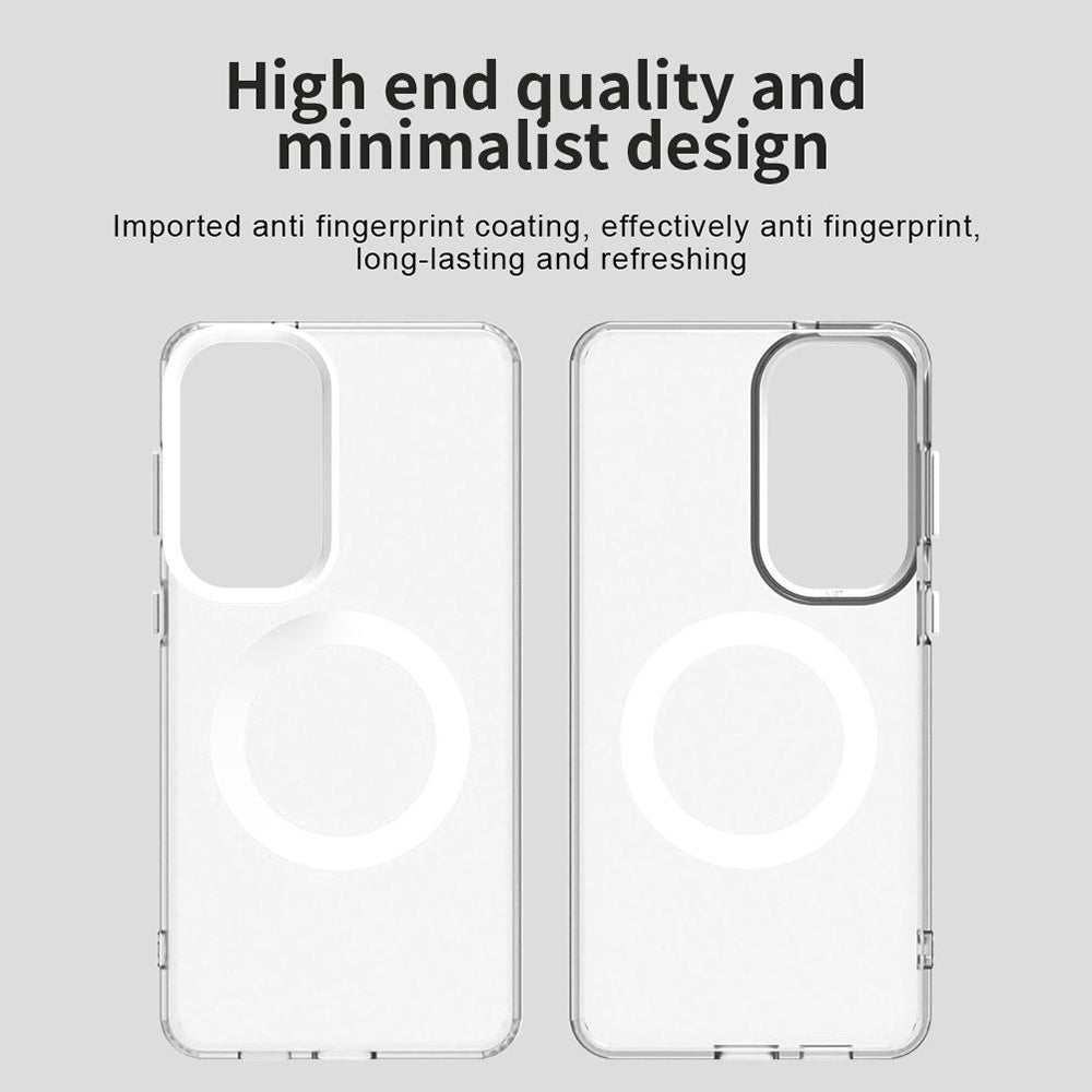 Coque MagSafe pour Samsung Galaxy S26 Plus, Techsuit, CandyCase, Blanche