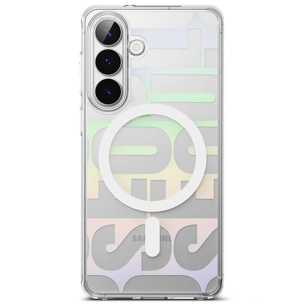 Coque MagSafe pour Samsung Galaxy S26 S942, Ringke, Fusion Seoul, Transparente
