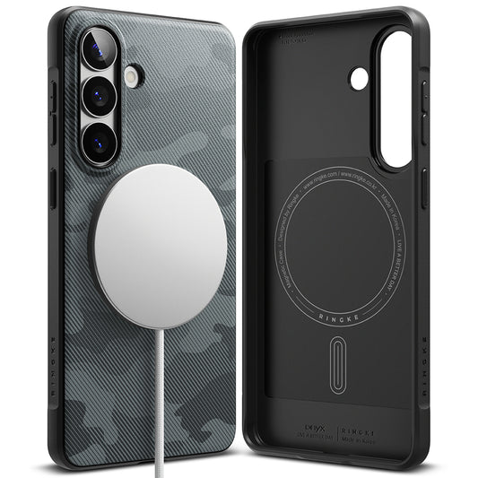 Coque MagSafe pour Samsung Galaxy S26, Ringke, Onyx, Camouflage