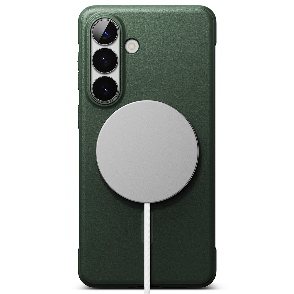 Coque MagSafe pour Samsung Galaxy S26 S942, Ringke, Onyx, Vert Foncé