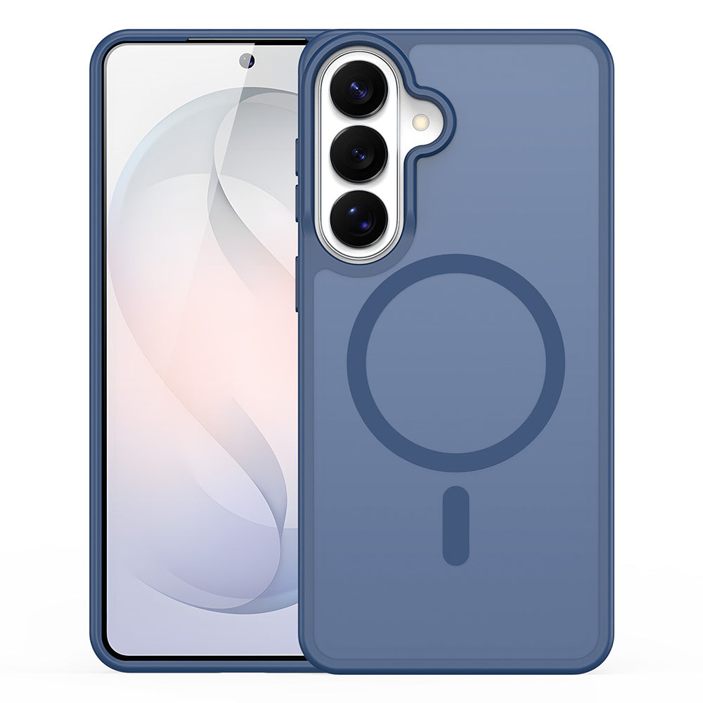 Coque MagSafe pour Samsung Galaxy S26 S942, DUX DUCIS, Yind, Bleu Foncé