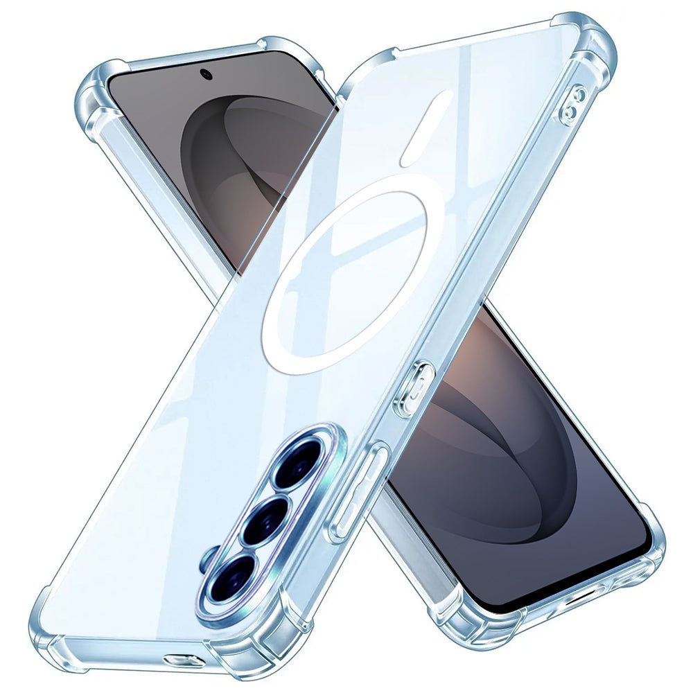 Coque MagSafe pour Samsung Galaxy S26 S942, Techsuit, Antichoc, Transparente