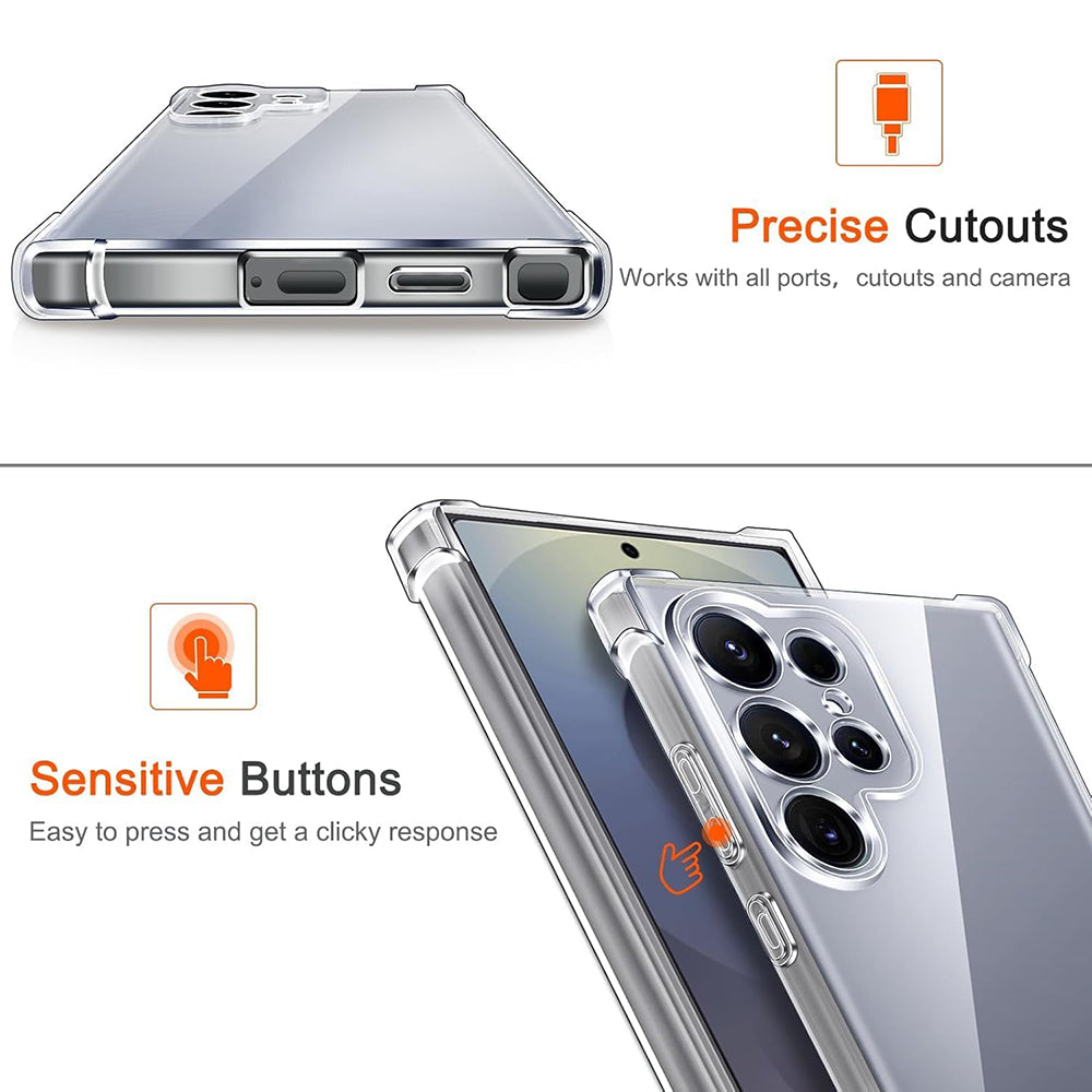 Coque MagSafe pour Samsung Galaxy S26 S942, Techsuit, Antichoc, Transparente