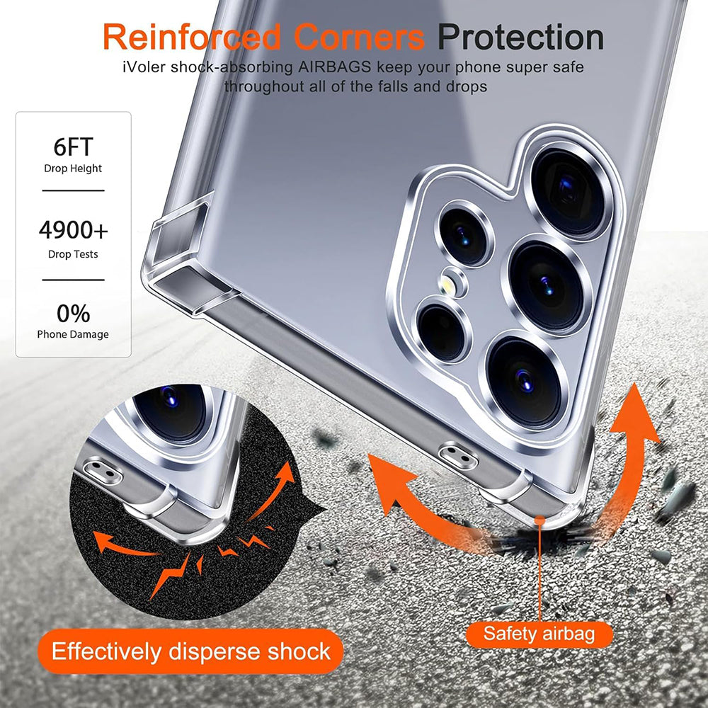 Coque MagSafe pour Samsung Galaxy S26 S942, Techsuit, Antichoc, Transparente